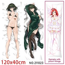 Anime Girl Fubuki Dakimakura Hugging Body Pillow Case Cover
