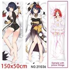 Anime Girl Kujo Sara Dakimakura Hugging Body Pillow Case Cover