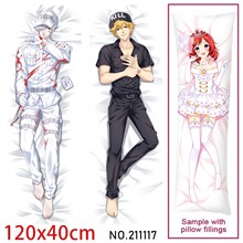 Anime White Blood Cell Dakimakura Hugging Body Pillow Case Cover