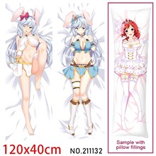 Anime Girl Shia Haulia Dakimakura Hugging Body Pillow Case Cover