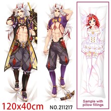 Anime Arataki Itto Dakimakura Hugging Body Pillow Case Cover
