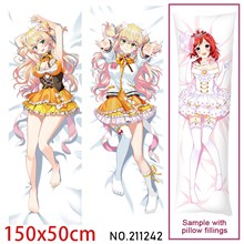 Anime Girl Momosuzu Nene Dakimakura Hugging Body Pillow Case Cover