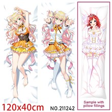 Anime Girl Momosuzu Nene Dakimakura Hugging Body Pillow Case Cover