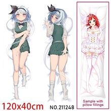 Anime Girl Youmu Konpaku Dakimakura Hugging Body Pillow Case Cover