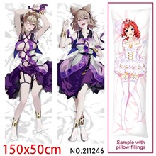 Anime Toyosatomimi no Miko Dakimakura Hugging Body Pillow Case Cover
