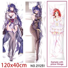 Anime Girl Beelzebul Dakimakura Hugging Body Pillow Case Cover