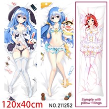 Anime Girl Himekawa Yoshino Dakimakura Hugging Body Pillow Case Cover
