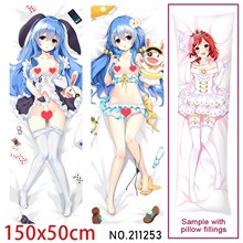 Anime Girl Himekawa Yoshino Dakimakura Hugging Body Pillow Case Cover