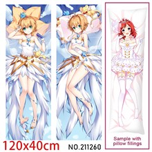 Anime Girl Kinomoto Sakura Dakimakura Hugging Body Pillow Case Cover