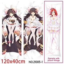 Anime Girl IJN Harutsuki Dakimakura Hugging Body Pillow Case Cover