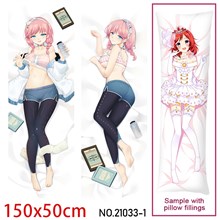Anime Girl Blue Poison Dakimakura Hugging Body Pillow Case Cover