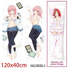 Anime Girl Blue Poison Dakimakura Hugging Body Pillow Case Cover