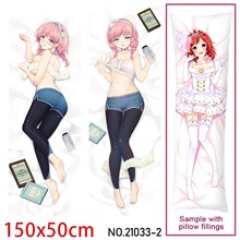 Anime Girl Blue Poison Dakimakura Hugging Body Pillow Case Cover