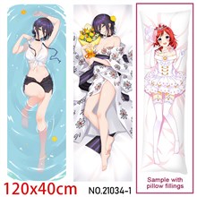 Anime Girl Reze Dakimakura Hugging Body Pillow Case Cover
