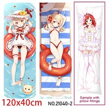 Anime Girl Klee Dakimakura Hugging Body Pillow Case Cover