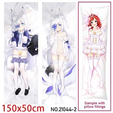 Anime Girl IJN Kasumi Dakimakura Hugging Body Pillow Case Cover