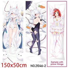 Anime Girl IJN Shirayuki Dakimakura Hugging Body Pillow Case Cover