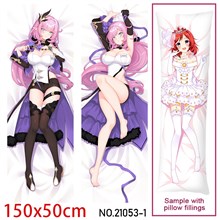Anime Girl Elysia Dakimakura Hugging Body Pillow Case Cover