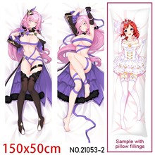 Anime Girl Elysia Dakimakura Hugging Body Pillow Case Cover