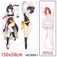 Anime Girl Kujo Sara Dakimakura Hugging Body Pillow Case Cover