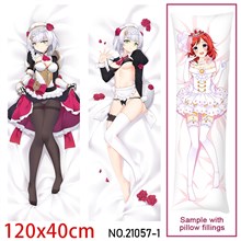 Anime Girl Noelle Dakimakura Hugging Body Pillow Case Cover