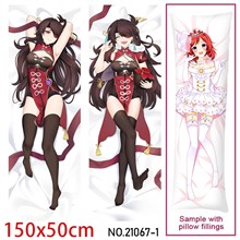 Anime Girl Beidou Dakimakura Hugging Body Pillow Case Cover