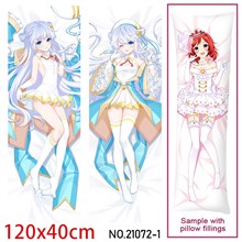 Anime Girl Dia Viekone Dakimakura Hugging Body Pillow Case Cover