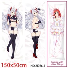 Anime Girl Eugen Dakimakura Hugging Body Pillow Case Cover