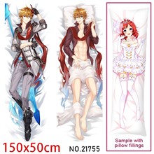 Anime Tartaglia Dakimakura Hugging Body Pillow Case Cover
