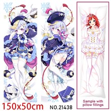 Anime Girl Qiqi Dakimakura Hugging Body Pillow Case Cover
