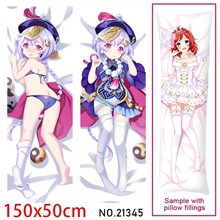 Anime Girl Qiqi Dakimakura Hugging Body Pillow Case Cover
