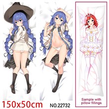 Anime Girl Roxy Migurdia Dakimakura Hugging Body Pillow Case Cover