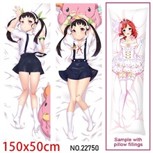 Anime Girl Hachikuji Mayoi Dakimakura Hugging Body Pillow Case Cover