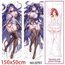 Anime Girl Beelzebul Dakimakura Hugging Body Pillow Case Cover