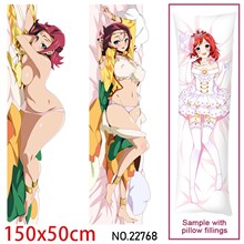 Anime Girl Kallen Stadtfeld Dakimakura Hugging Body Pillow Case Cover
