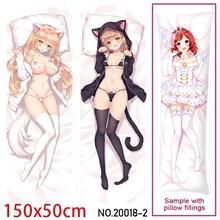 Anime Girl Misaka Mikoto Shokuhou Misaki Dakimakura Hugging Body Pillow Case Cover