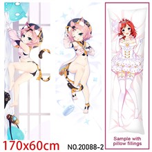 Anime Girl Diona Katzlein Dakimakura Hugging Body Pillow Case Cover