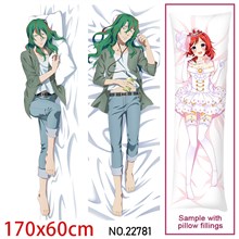 Anime Makishima Yusuke Dakimakura Hugging Body Pillow Case Cover