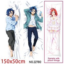 Anime Manami Sangaku Dakimakura Hugging Body Pillow Case Cover