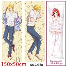 Anime Ash Lynx Dakimakura Hugging Body Pillow Case Cover