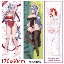 Anime Girl Shenhe Dakimakura Hugging Body Pillow Case Cover