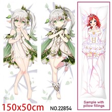 Anime Girl Nahida Dakimakura Hugging Body Pillow Case Cover