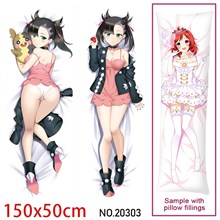 Anime Girl Misty Dakimakura Hugging Body Pillow Case Cover