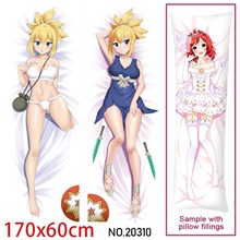 Anime Girl Amber Dakimakura Hugging Body Pillow Case Cover