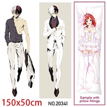Japan Anime Todoroki Shoto Dakimakura Hugging Body Pillow Case Cover