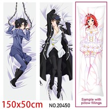Japan Anime Gilbert Nightray Dakimakura Hugging Body Pillow Case Cover