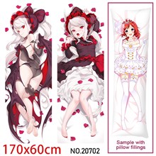 Japan Anime Girl Shalltear Dakimakura Hugging Body Pillow Case Cover