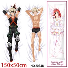 Japan Anime Bakugou Katsuki Dakimakura Hugging Body Pillow Case Cover