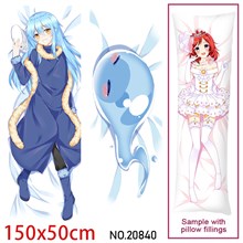 Japan Anime Rimuru Tempest Dakimakura Hugging Body Pillow Case Cover