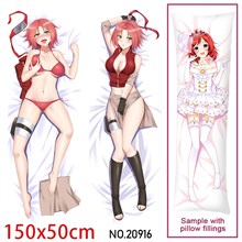 Japan Anime Girl Sakura Dakimakura Hugging Body Pillow Case Cover